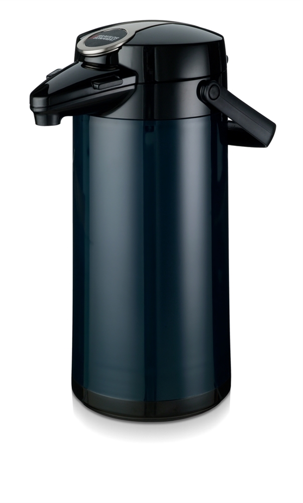 Airpot Furento Pumpkanne Glas Blau Bravilor Bonamat