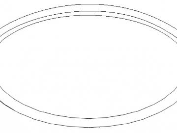 O-Ring 155 x 3,5 zwischen Kaffeebehälter und obere Abdeckung der RLX-Serie Bravilor Bonamat