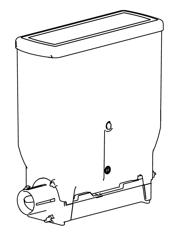 Instantproduktbehälter 65 mm f. SEGO 12