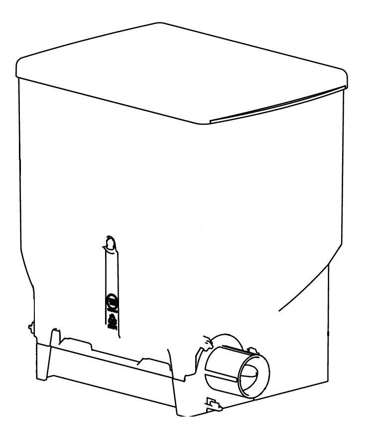 Instantproduktbehälter 134mm f. Sego 11