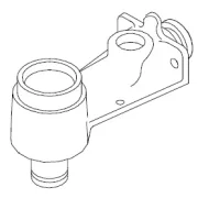 Hahngehäuse RLX f. Schauglas