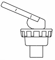 Hahnoberteil Kaffeeteil No-Drip B-Serie vor 2000 Bravilor Bonamat