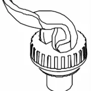 Hahnoberteil für die Heißwasserausgabe der B5HW