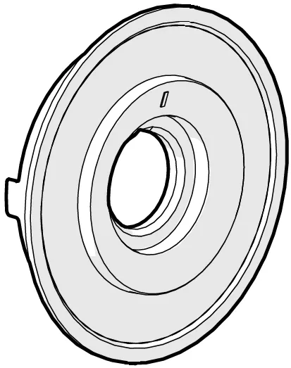 Halter Dichtung Mischermotor