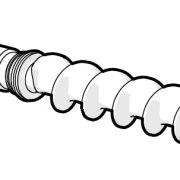 Schneckenschraube (komplett)