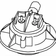 Sprühkopf Oberteil Bravilor Bonamat TH10